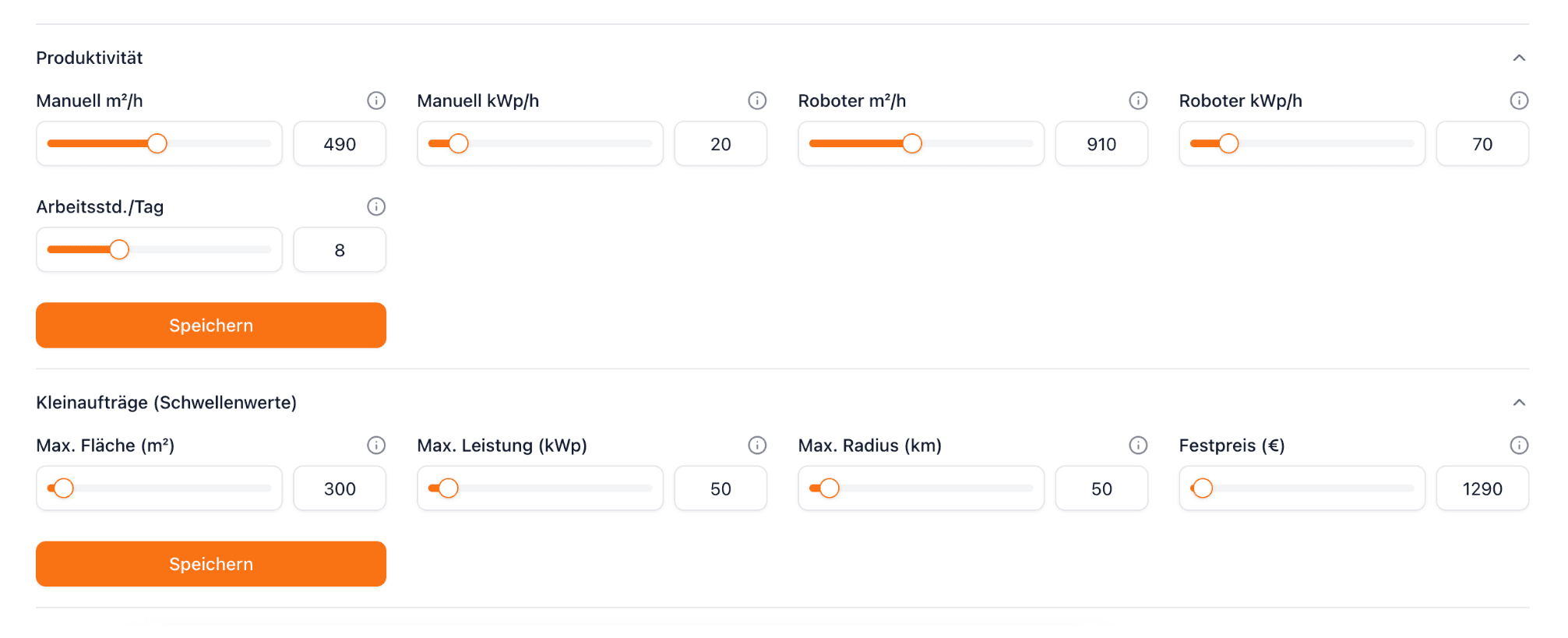 Techniker mit Tablet erfasst Kundendaten